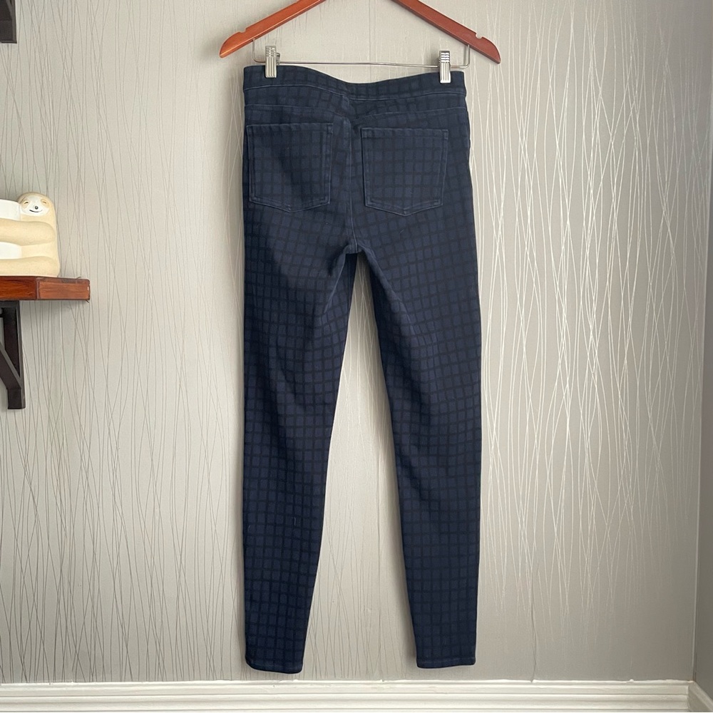 Spanx Lapis Night Check Jean-ish Leggings Size Medium - Picture 7 of 10